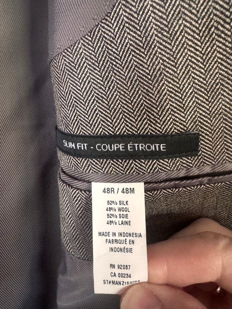 Sharp Contrast! Statements @ BT Black & White Houndstooth Men’s Blazer