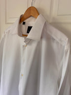 Refined! David Donahue White Twill Dress Shirt |