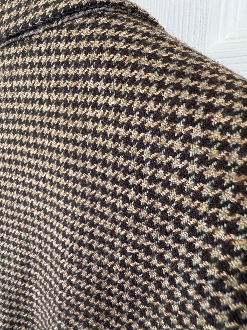 Italian Luxury! Ermenegildo Zegna Cashmere Blend Houndstooth Sport Coat