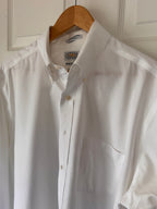 Classic! Eagle White Pinpoint Cotton Dress Shirt