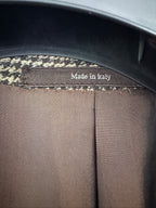 Italian Luxury! Ermenegildo Zegna Cashmere Blend Houndstooth Sport Coat