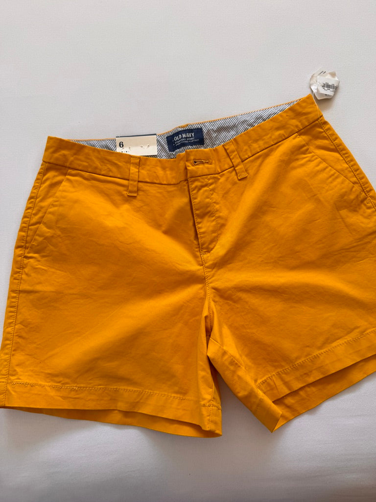 Sunny! Old Navy Everyday Shorts – Bright Orange, NWT, Size 6