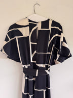 Avant Garde! Mango Satin Flutter Sleeve Jumpsuit (Size M, NWOT)