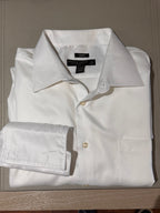 Refined! Pronto Uomo White Twill Dress Shirt