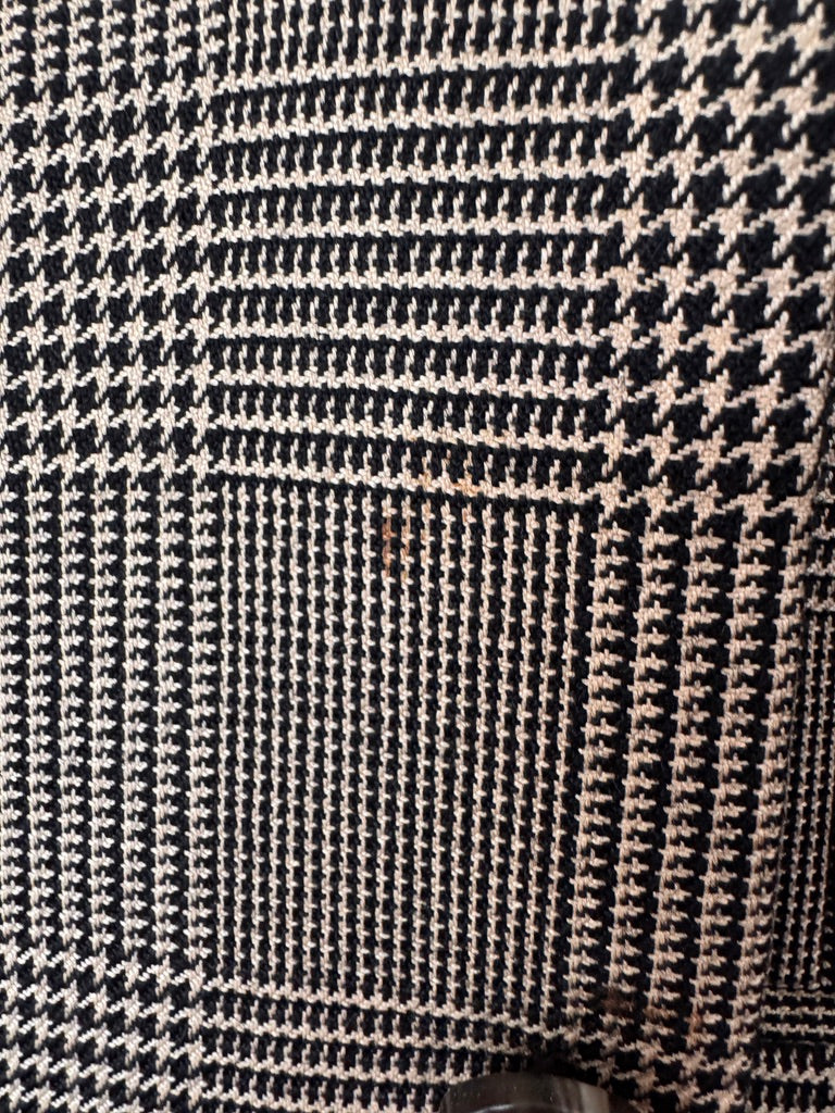 Refined Classic! Jos. A. Bank Tan & Black Plaid Blazer