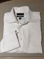Polished! Kenneth Roberts Platinum White Dress Shirt