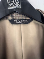 Refined Classic! Jos. A. Bank Tan & Black Plaid Blazer