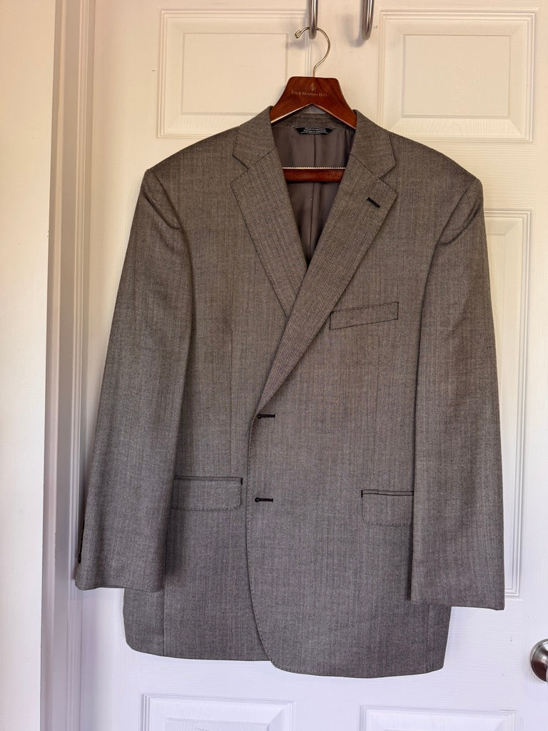 Sharp Contrast! Statements @ BT Black & White Houndstooth Men’s Blazer