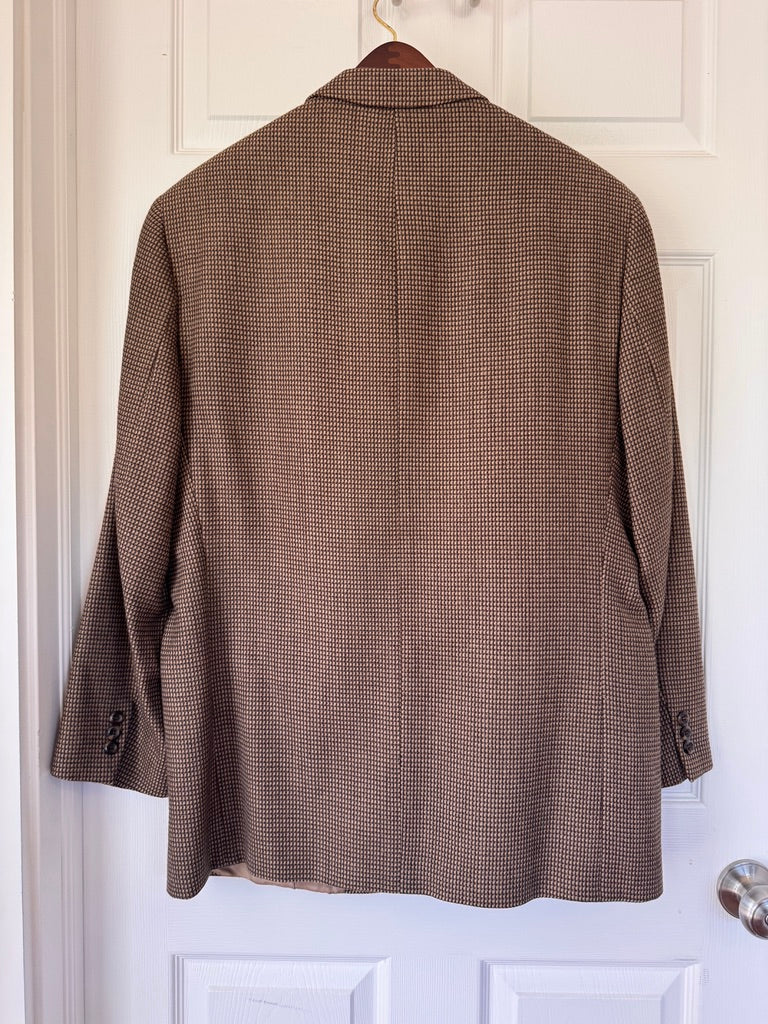 Autumn Classic! Joseph & Feiss Brown & Tan Tweed Wool Sport Coat
