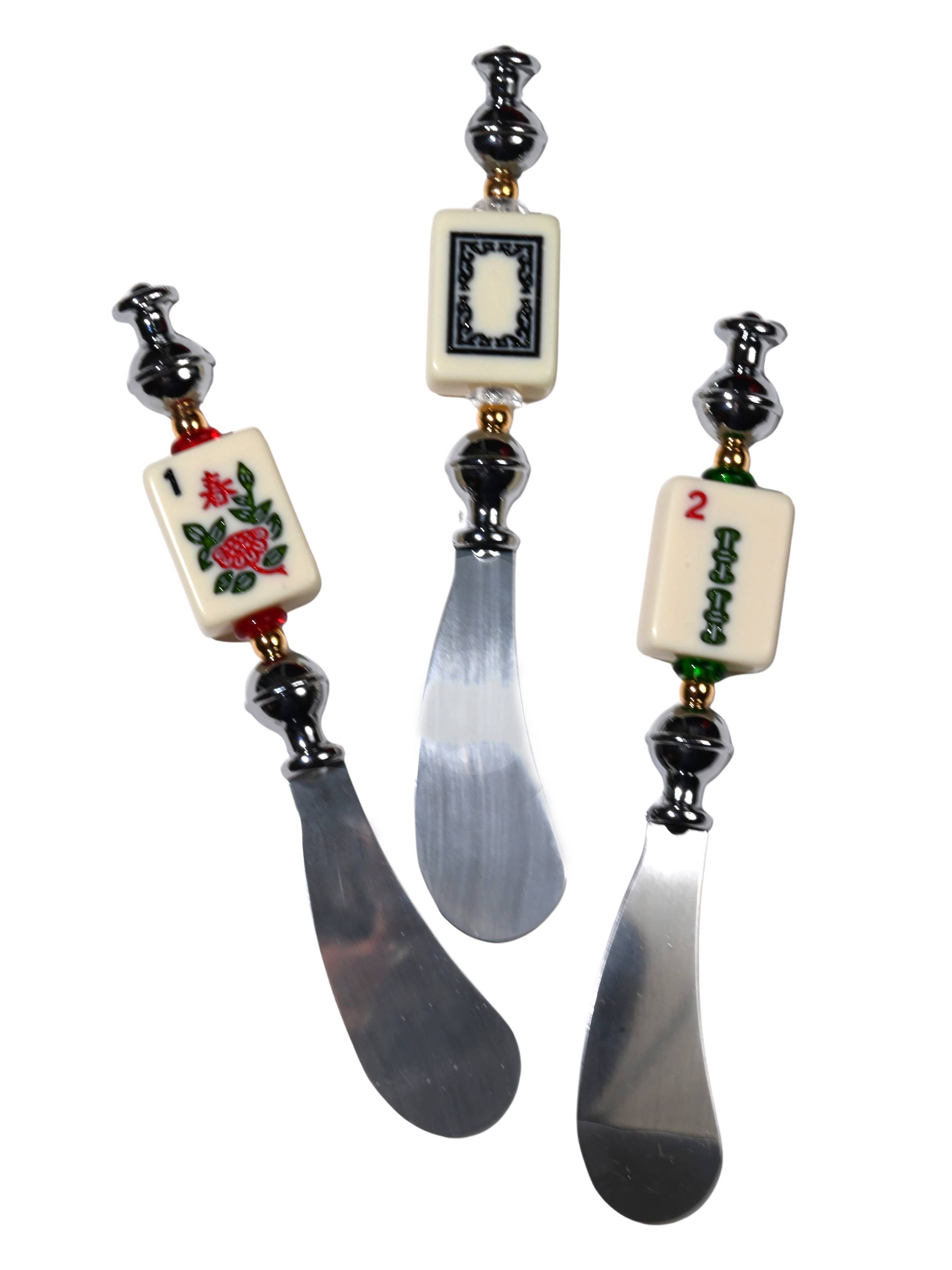 Slay! Julio Designs Mahjong Cheese Spreader
