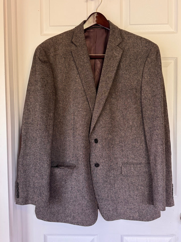 Professorial Charm! Calvin Klein for Lord & Taylor Vintage Tweed Blazer