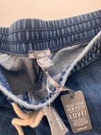 Summer Essential! Aerie Distressed Denim Lounge Shorts