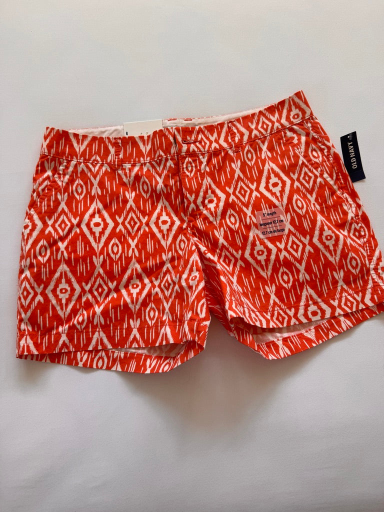 Vibrant! Old Navy Bright Ikat Print Shorts