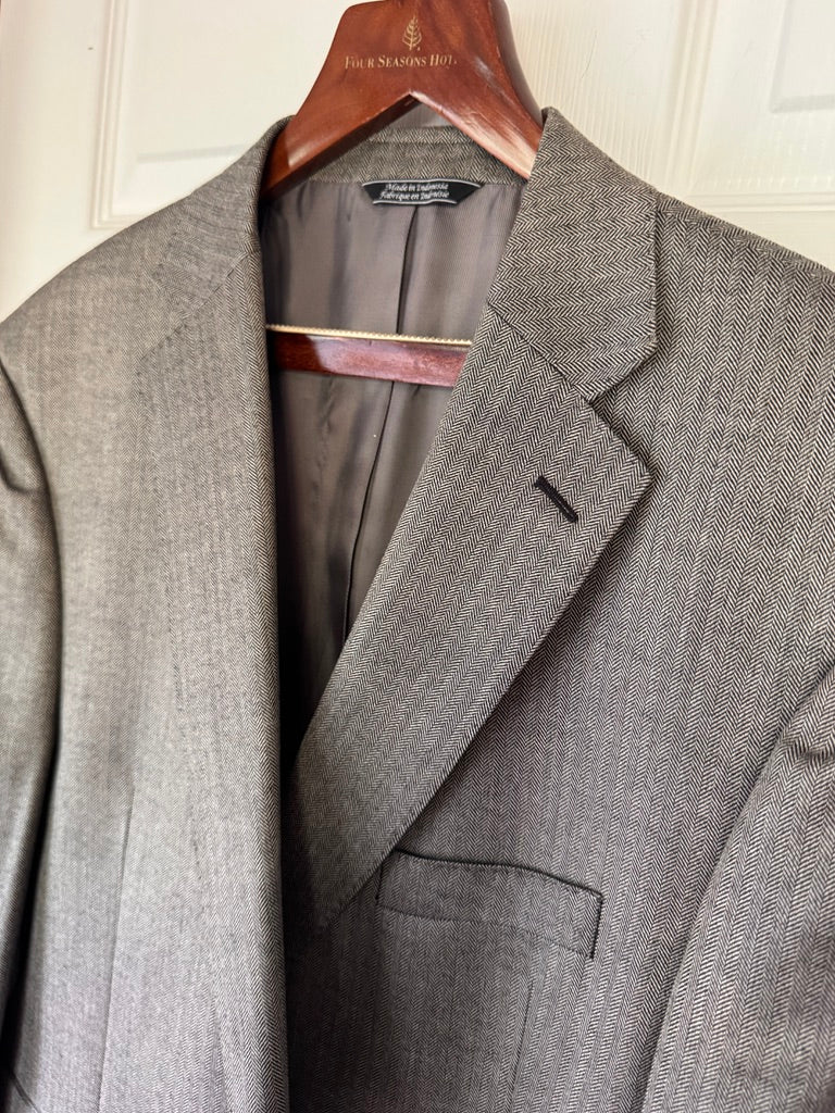 Sharp Contrast! Statements @ BT Black & White Houndstooth Men’s Blazer