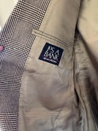 Refined Classic! Jos. A. Bank Tan & Black Plaid Blazer