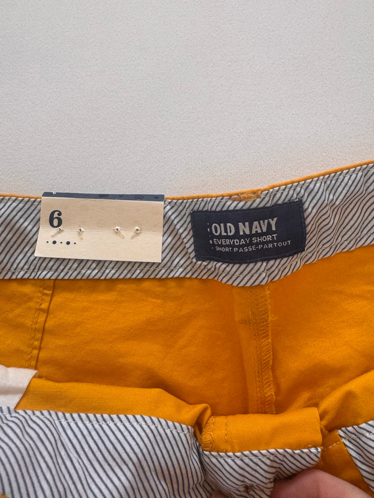 Sunny! Old Navy Everyday Shorts – Bright Orange, NWT, Size 6