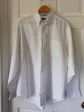 Casual Classic! Nautica White Button-Down Shirt | Men's Size L