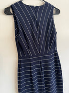 Flattering! Banana Republic Striped Knit Bodycon Dress