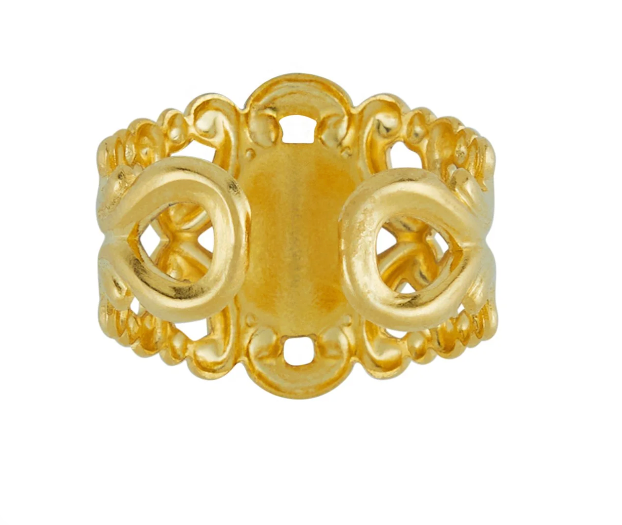 Luminous! Susan Shaw Becca Moonstone & Pearl Ring