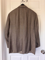 Refined Classic! Jos. A. Bank Tan & Black Plaid Blazer