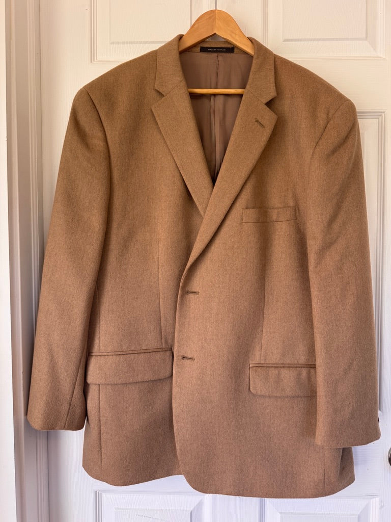 Luxe! Tasso Elba 100% Camel Hair Men's Sport Coat