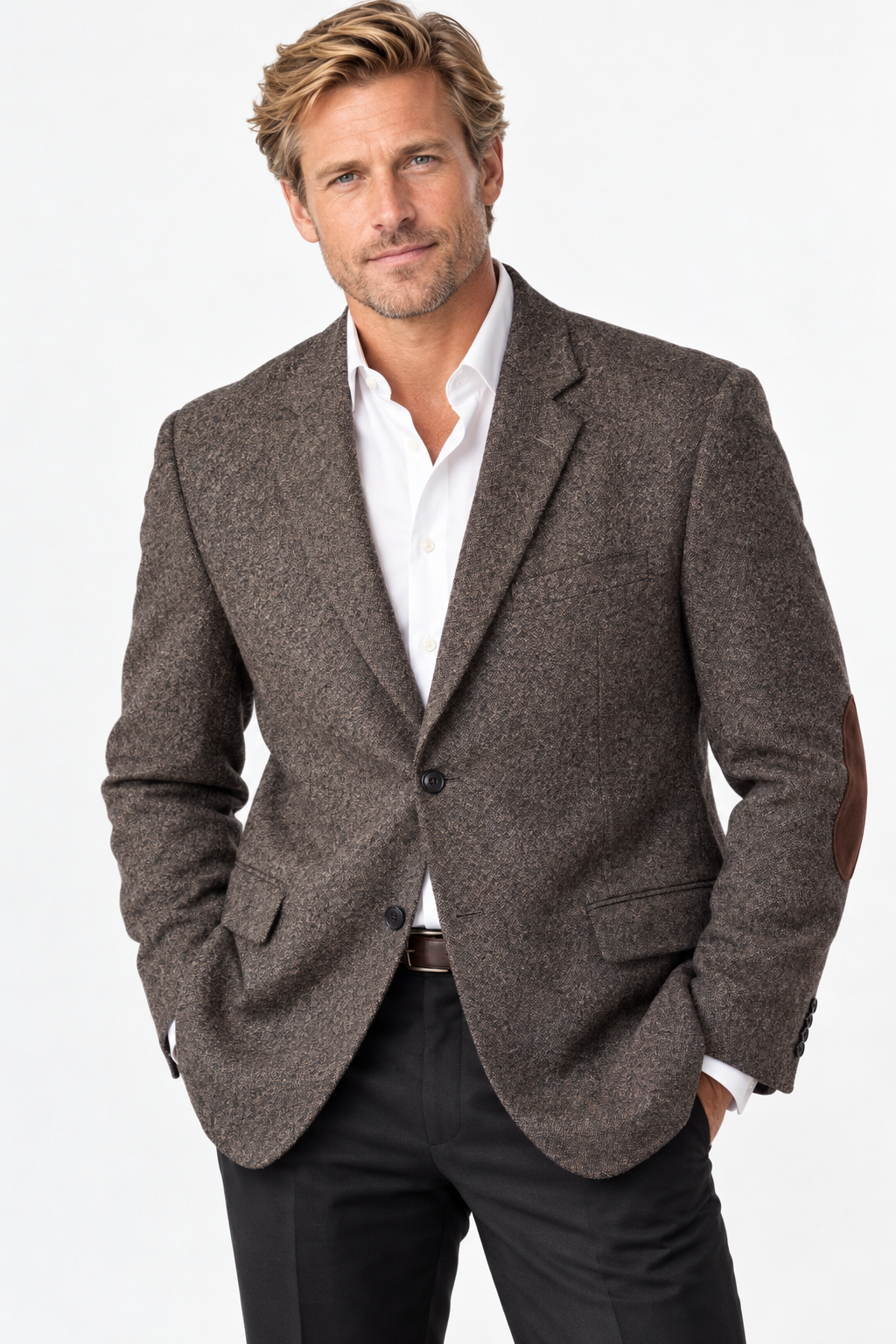 Professorial Charm! Calvin Klein for Lord & Taylor Vintage Tweed Blazer