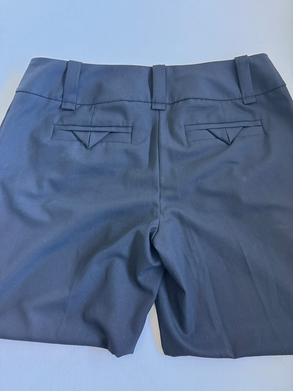Rear pockets and belt loops featured on The Limited pants