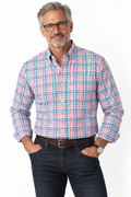 Colorful Classic! Charleston Threads Multicolor Plaid Shirt