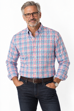 Colorful Classic! Charleston Threads Multicolor Plaid Shirt
