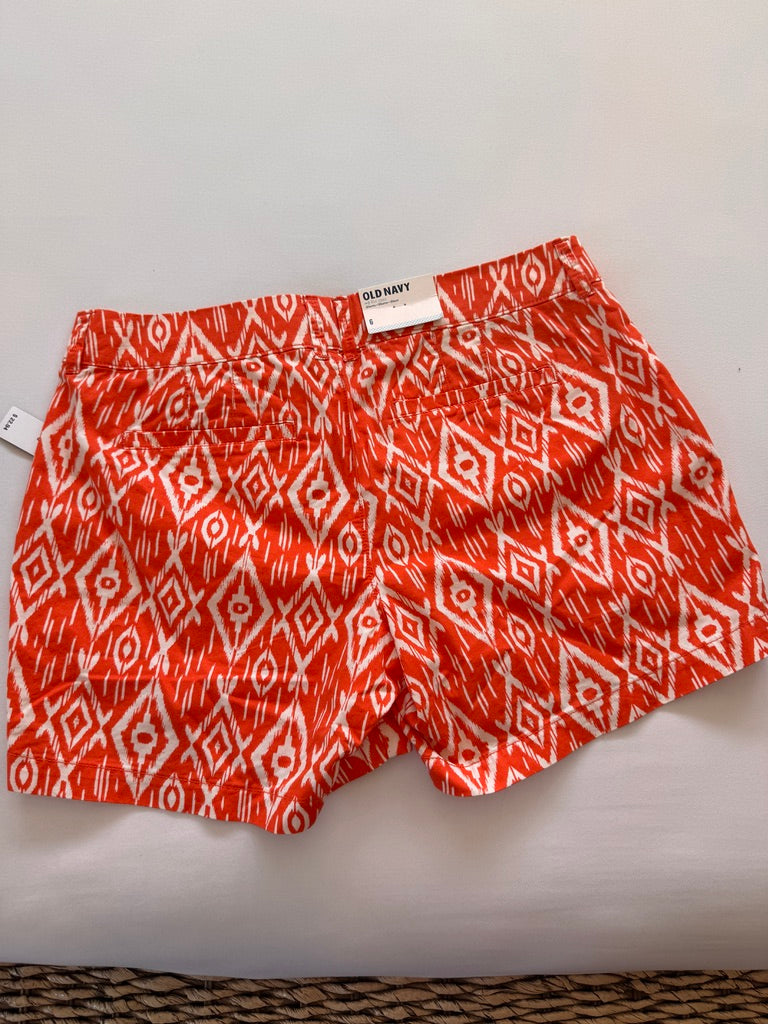 Vibrant! Old Navy Bright Ikat Print Shorts