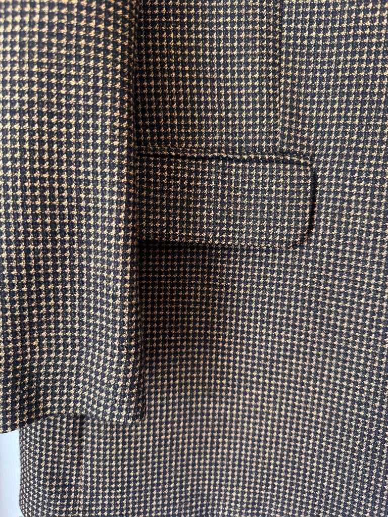 European Classic! Yves Saint Laurent for Men Wool & Silk Blazer |