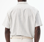 Resort!  Men's Regular-Fit Short-Sleeved Linen-Blend Shirt