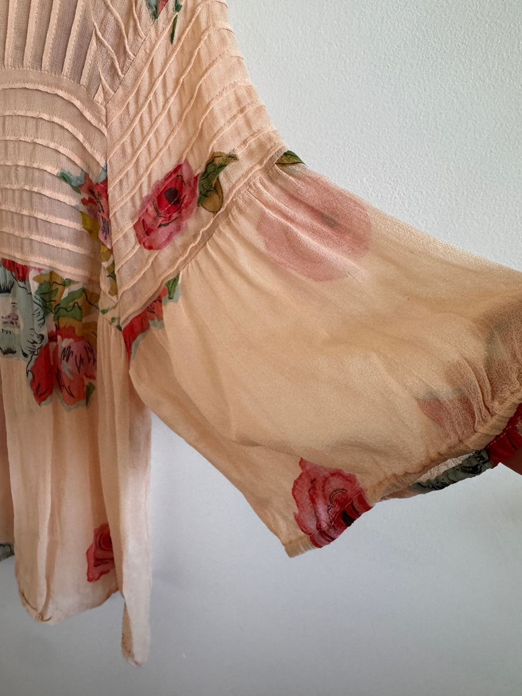 Blossoming! One Fine Day Romantic Bohemian Floral Blouse