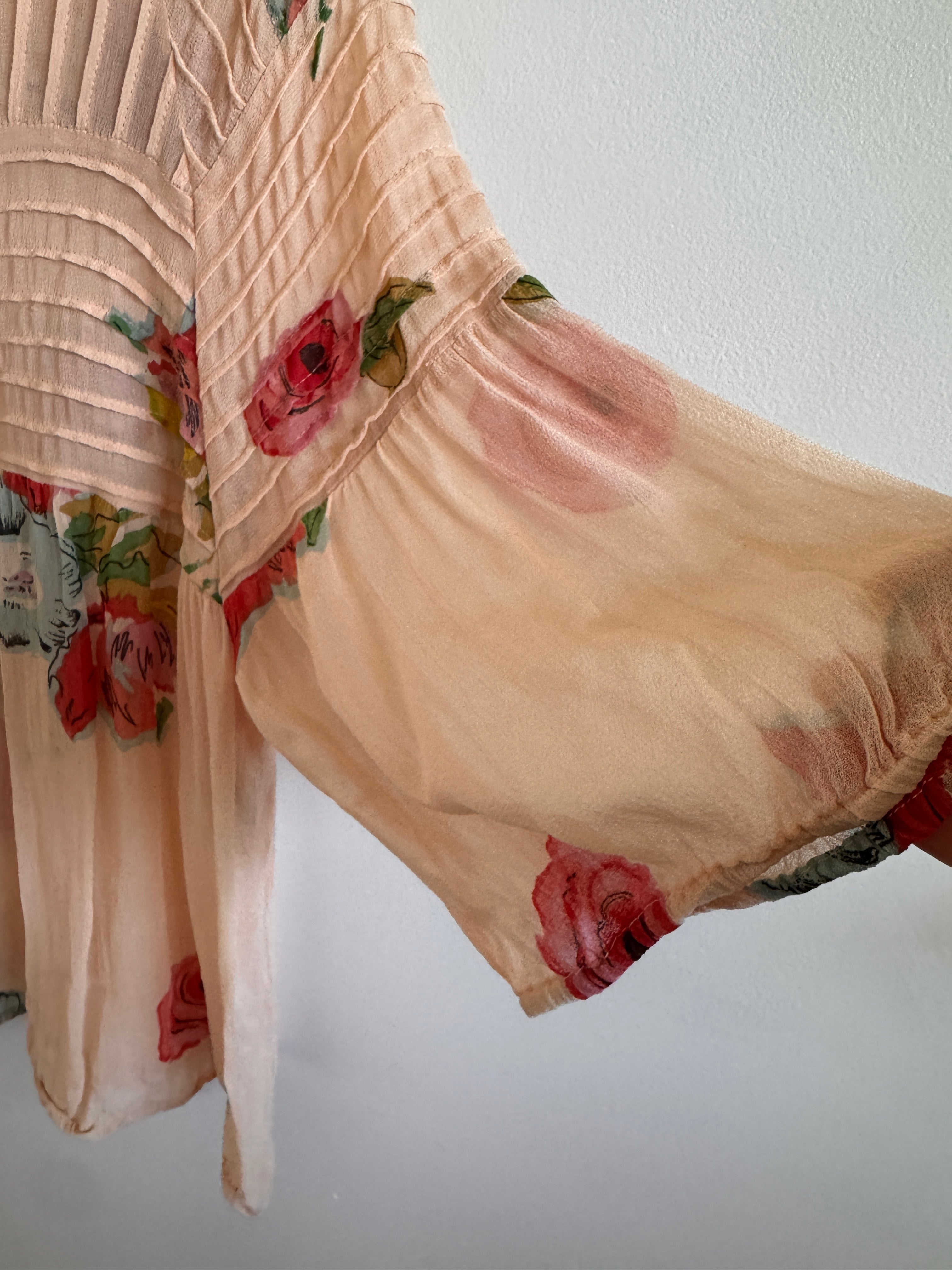 Blossoming! One Fine Day Romantic Bohemian Floral Blouse