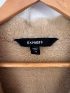 Luxe Layers! Express Full-Length Leather Coat