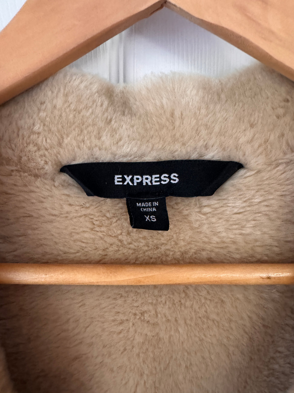 Luxe Layers! Express Full-Length Leather Coat