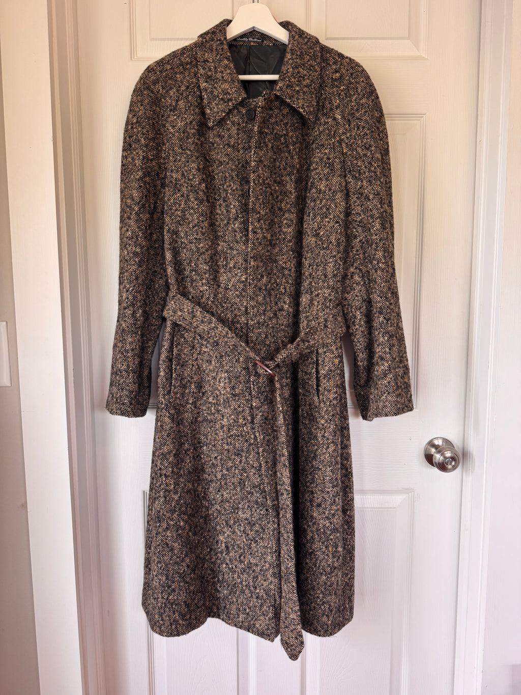 Italian Classic! Dalton & Forsythe Men's Pure Wool Overcoat