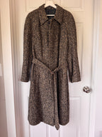 Italian Classic! Dalton & Forsythe Men's Pure Wool Overcoat