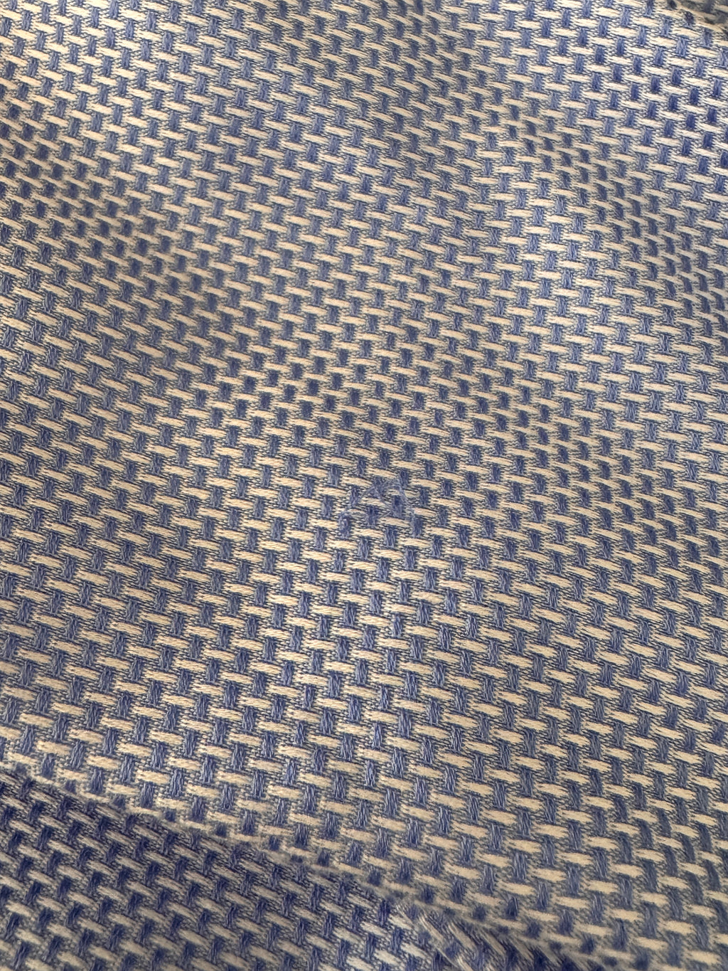 Crisp! Jos. A. Bank Traveler Blue & White Dress Shirt