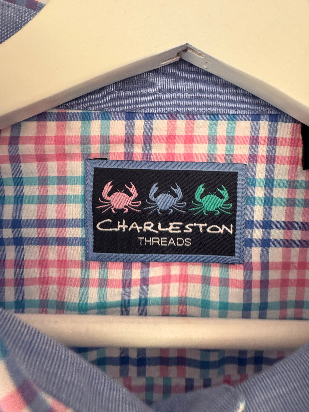 Colorful Classic! Charleston Threads Multicolor Plaid Shirt