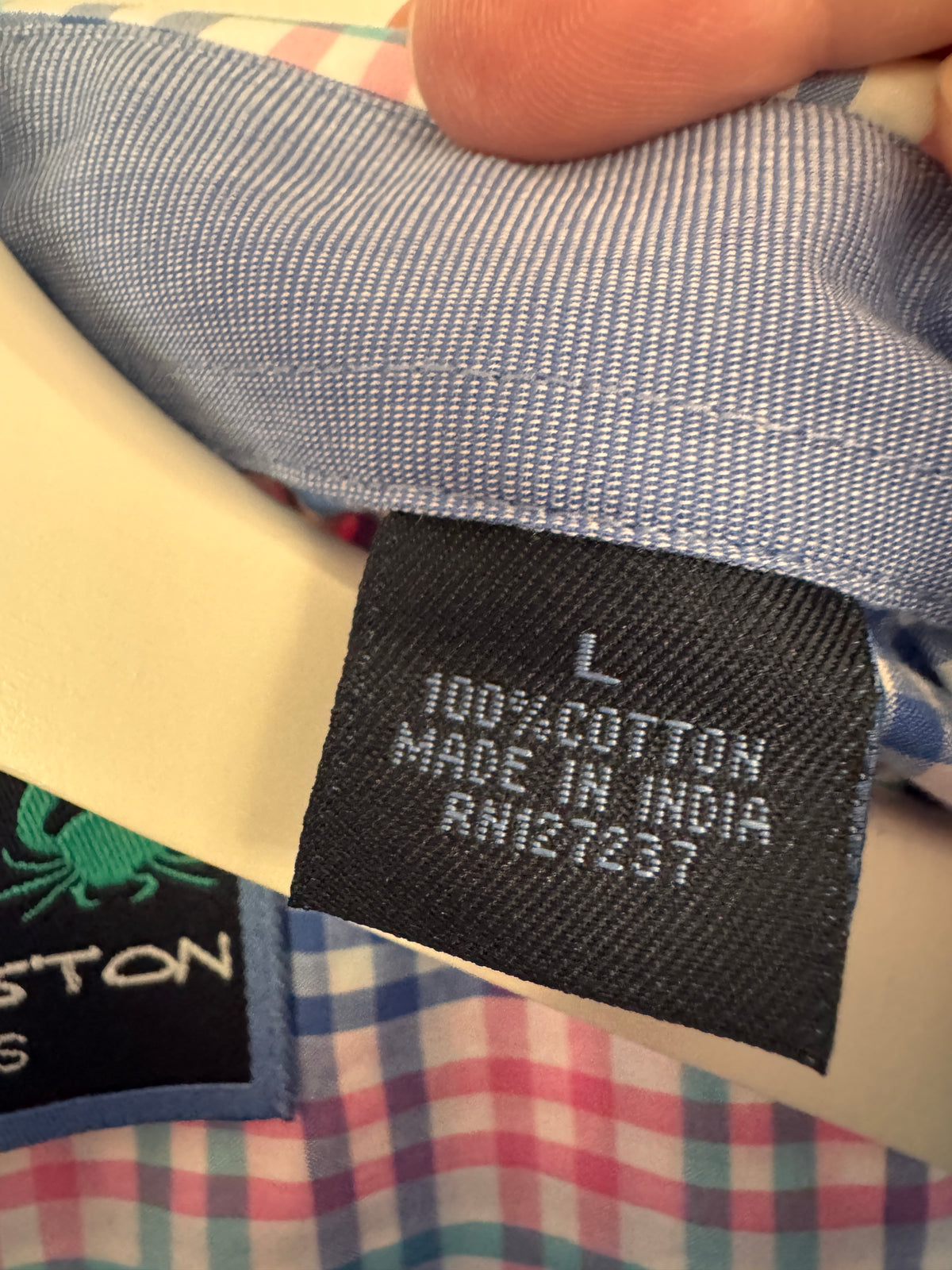 Colorful Classic! Charleston Threads Multicolor Plaid Shirt