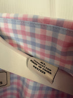 Fresh! Southern Pines Pink & Blue Gingham Button-Down Shirt