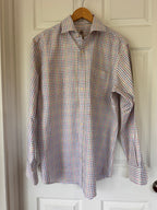 Colorful Classic! Peter Millar Multicolor Check Shirt