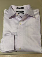 Polished! Saks Fifth Avenue Lavender Non-Iron Dress Shirt
