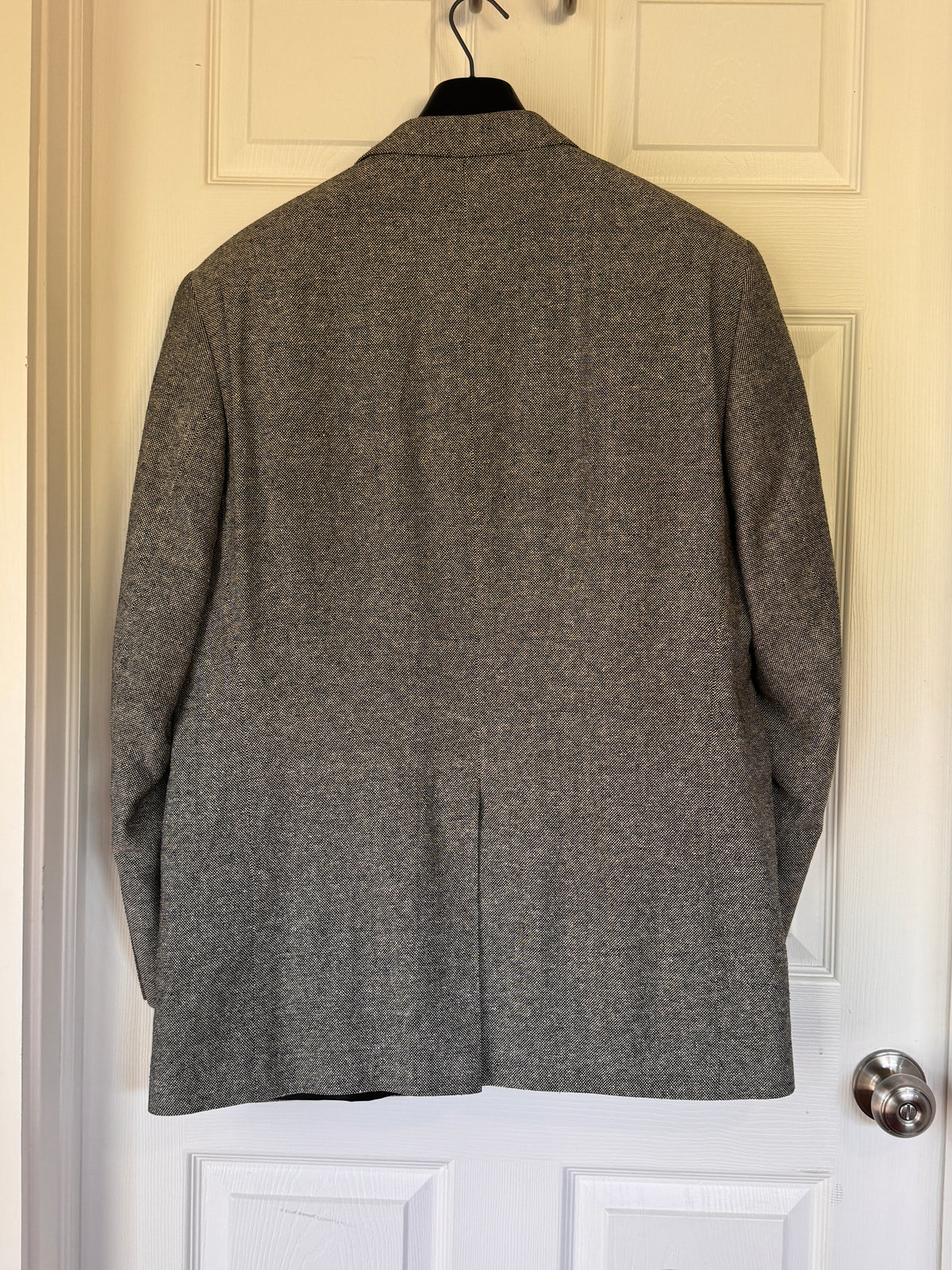 Distinguished! Versini Gray 100% Silk Men's Sport Coat |
