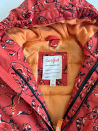 Adventure-Ready! Cat & Jack Fox Print Puffer Jacket — Red (Boys 3T)
