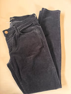 Classic! LOFT Modern Skinny Corduroy Pants in Navy (Size 6 / 28)