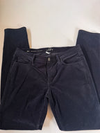 Classic! LOFT Modern Skinny Corduroy Pants in Navy (Size 6 / 28)