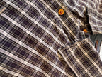Weekend Favorite! Banana Republic Purple Plaid Button-Down Shirt
