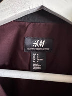 Sharp! H&M Maroon Button-Down Shirt Men's Small